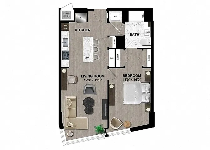 Floor plan A215