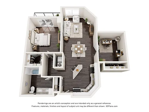 Floor plan A19