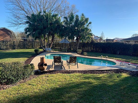 Pool view from House
