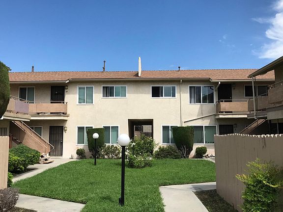 Building exterior, apartment is on right side second floor