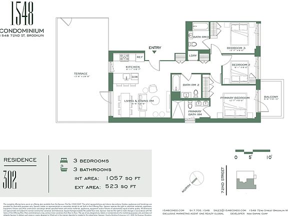 2nd image of 1548 72nd St APT 302