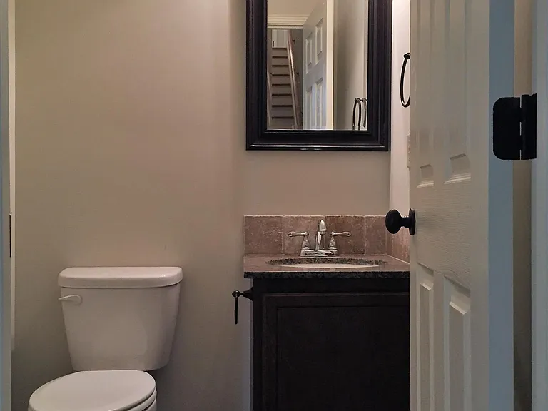 1/2 Bath (downstairs)