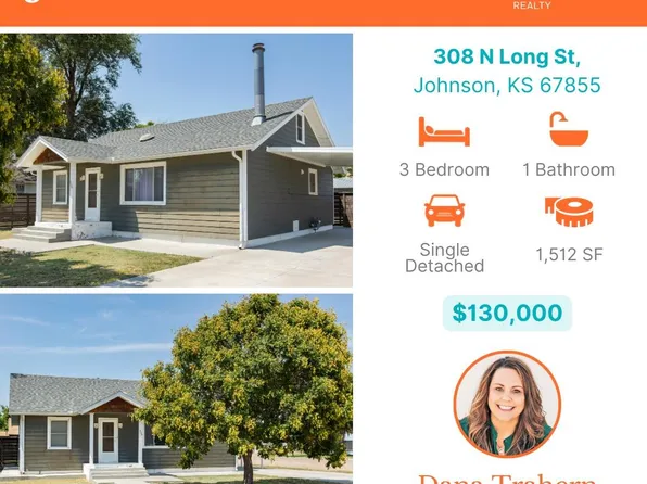 308 N Long St, Johnson, KS 67855
