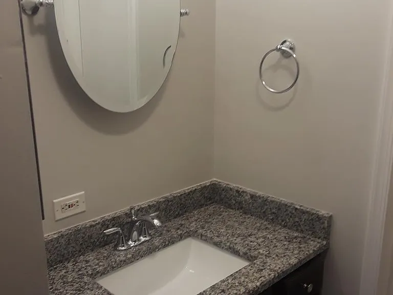 Master bathroom vanity