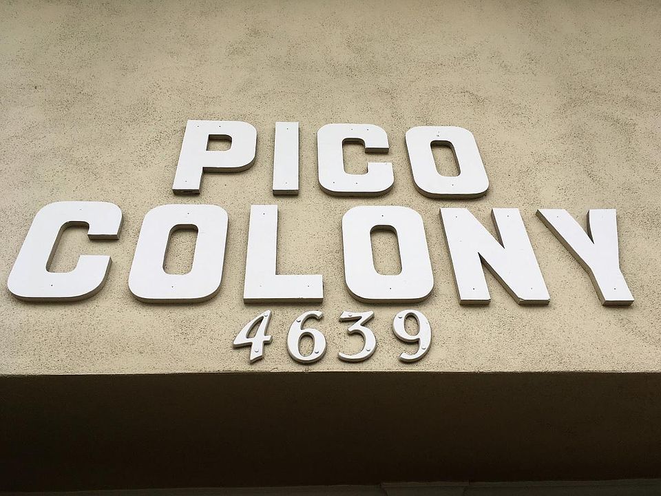 4639 PICO COLONY