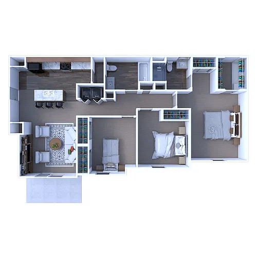 Floor plan Hickory
