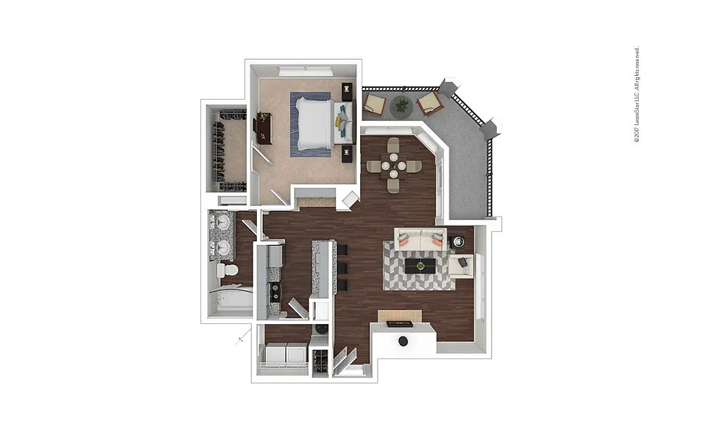 Floor plan Hilltop A6