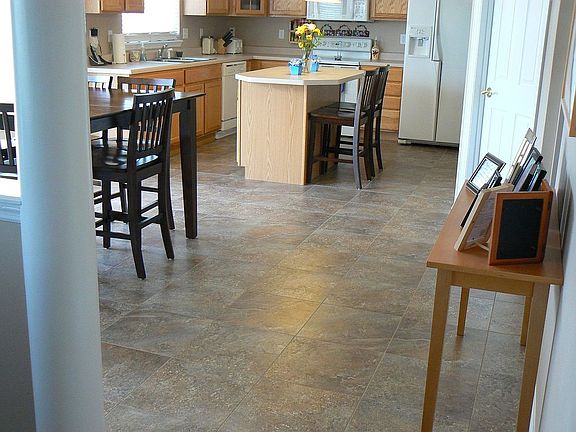 NEWER KITCHEN FLOOR