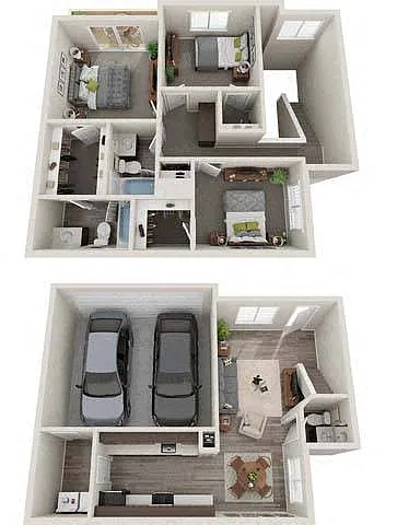 Floor plan The Horizon - Premium