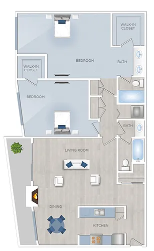 Floor plan Plan F