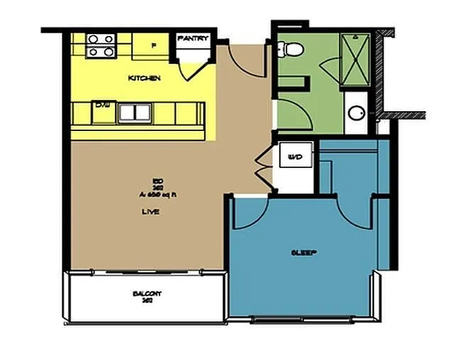 Floor plan Masonry EC-A2