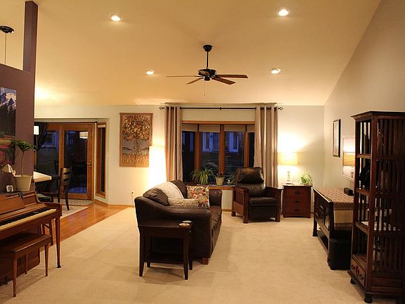Open concept living area