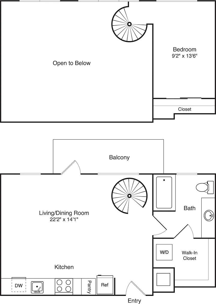 Floor plan A10L