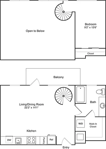 Floor plan A10L