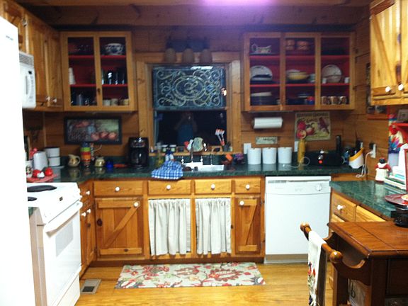 Cabinet doors can be put back on