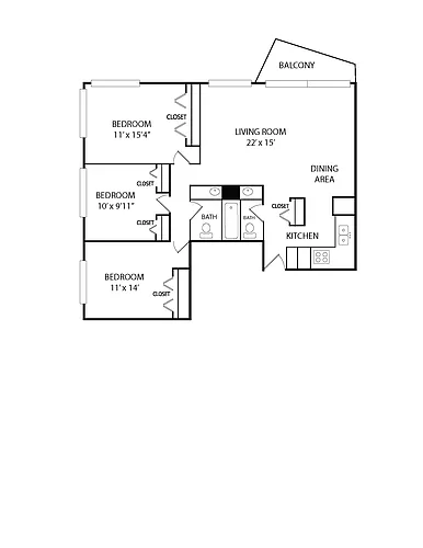 Floor plan The Bde Maka Ska