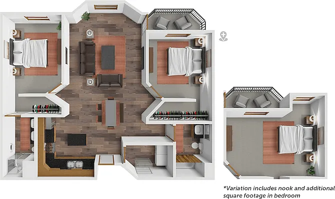 Floor plan Thayer