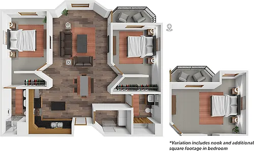 Floor plan Thayer