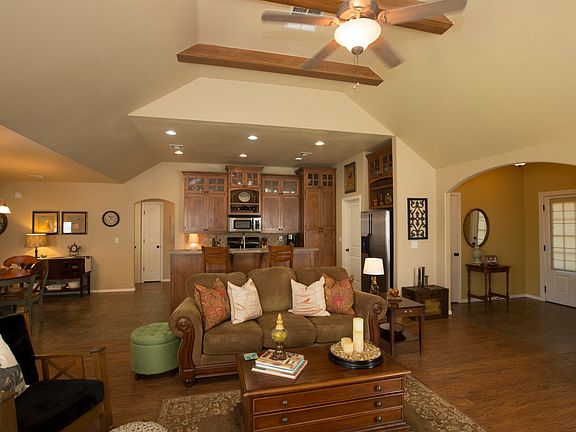 Family Room Open to Kitchen and Dining