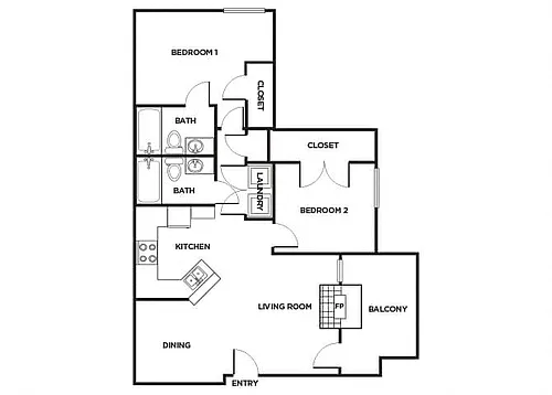 Floor plan B160