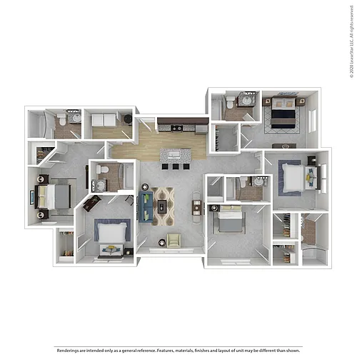 Floor plan 5X5