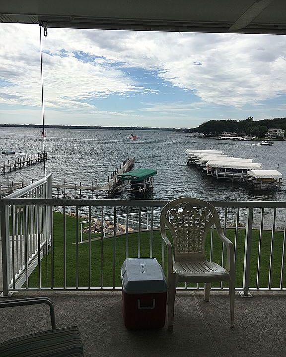 Looking out at west lake.