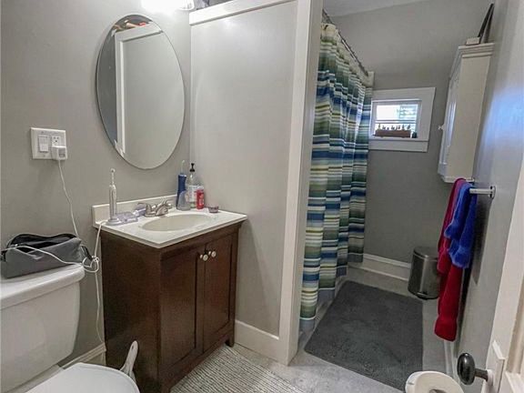 Large updated bathroom