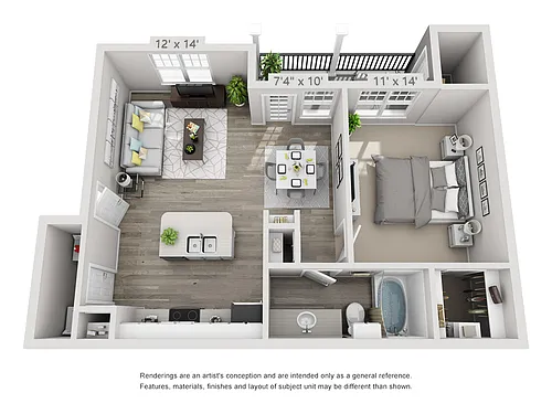 Floor plan A1 Classic