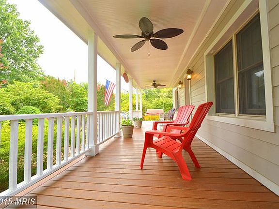 Inviting Front Porch with Swing!