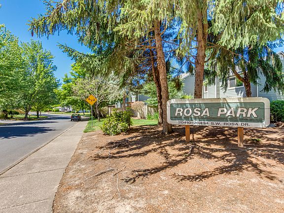 Entry to Rosa Park condos