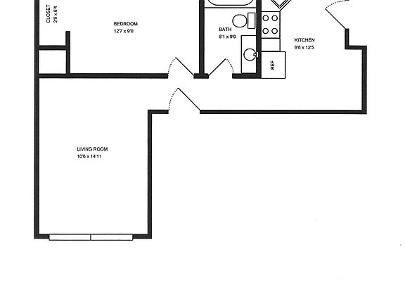 2nd image of 1839 N Monticello Ave APT 3W