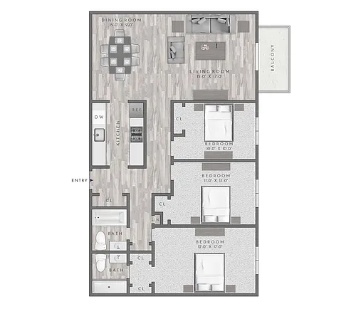 Floor plan C1