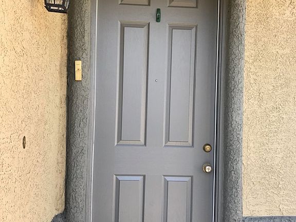 New LED light. Front door