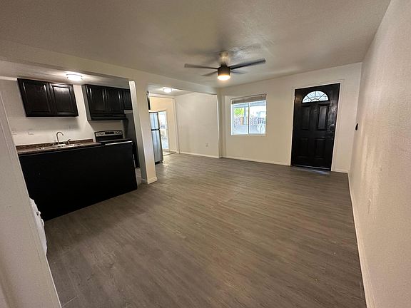 living room and kitchen