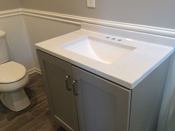 1/2 bath on main level