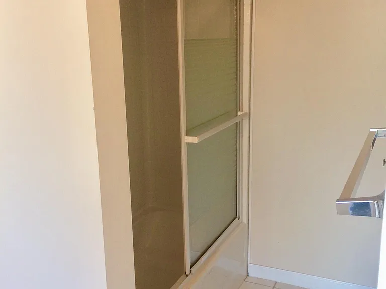 Newly updated shower.