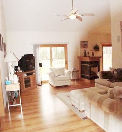 Vaulted great room