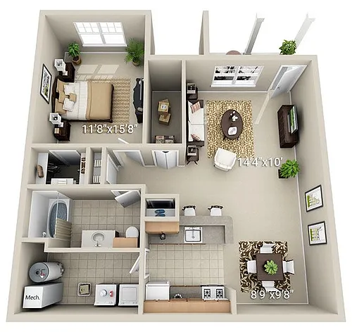 Floor plan A1