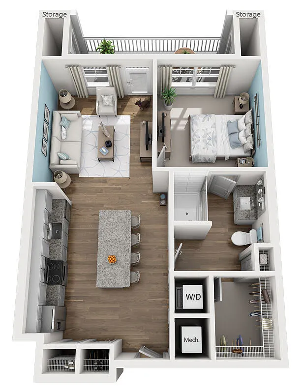 Floor plan 1A