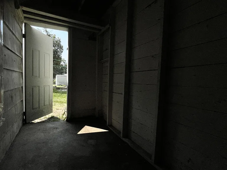 10 ft x 5 ft extra outside storage for bike, etc.