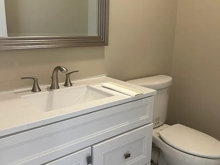 Bath with shower