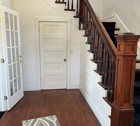 Entry from the front