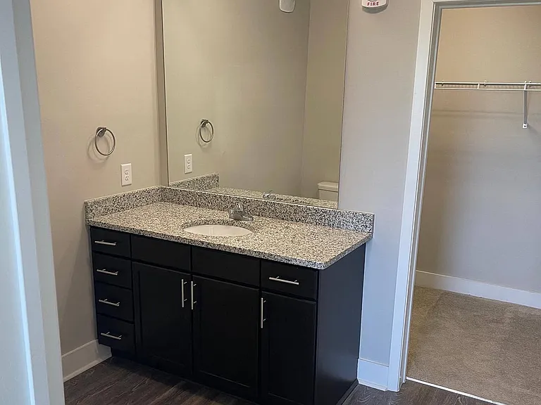 Modern Bathrooms with Walk-in Closets