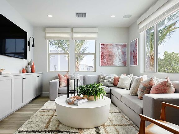 Violet At Canvas Plan 1 Model Home Great Room