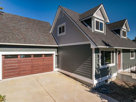 Double garage, new door