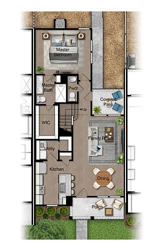 Floor plan C1 - Affordable