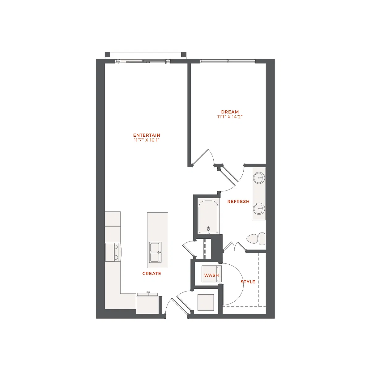 Floor plan A1 Alt 4