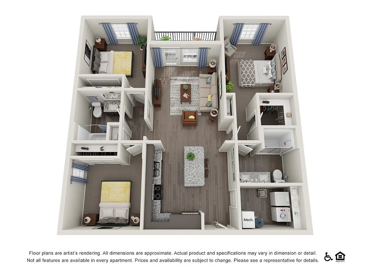 Floor plan Sevilla