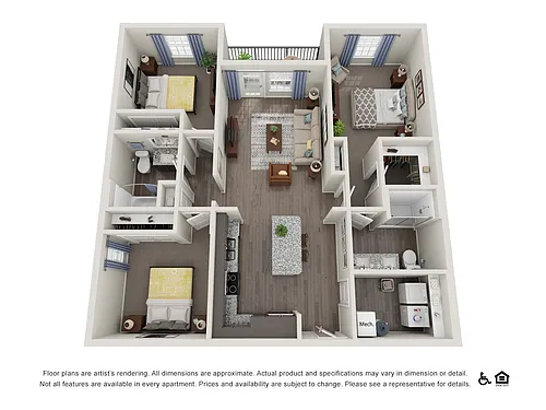 Floor plan Sevilla
