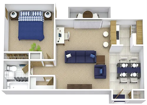Floor plan Starboard